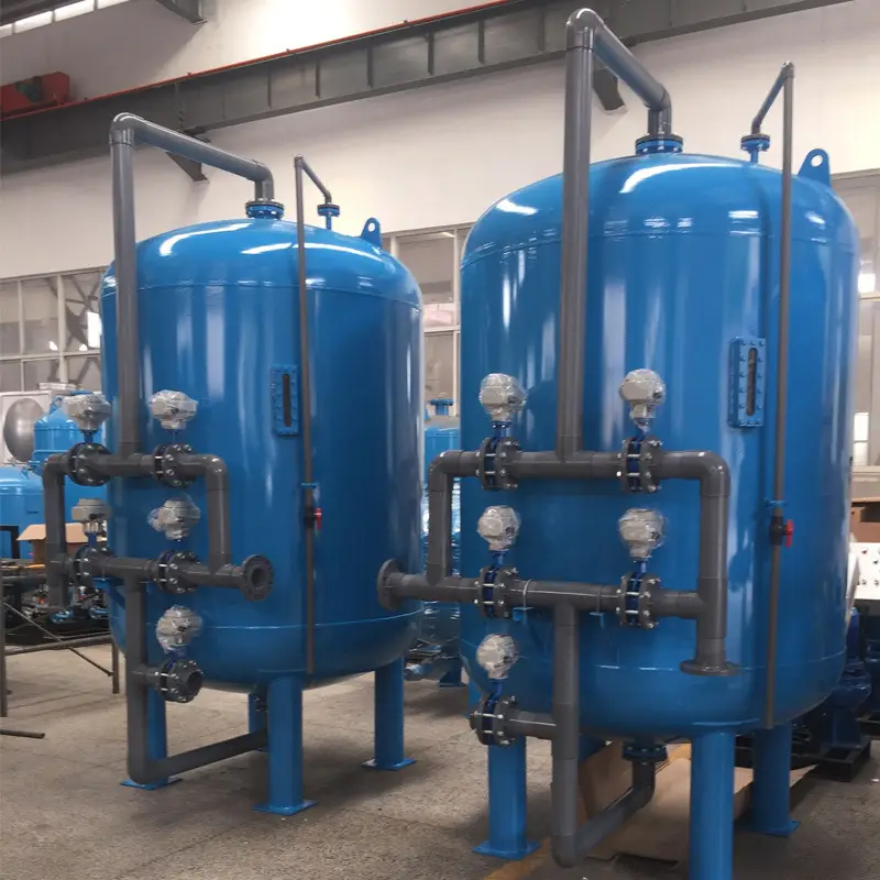 Industrial-Sand-Filter-Pressure-Vessels-with-Internal-Rubber-Lining